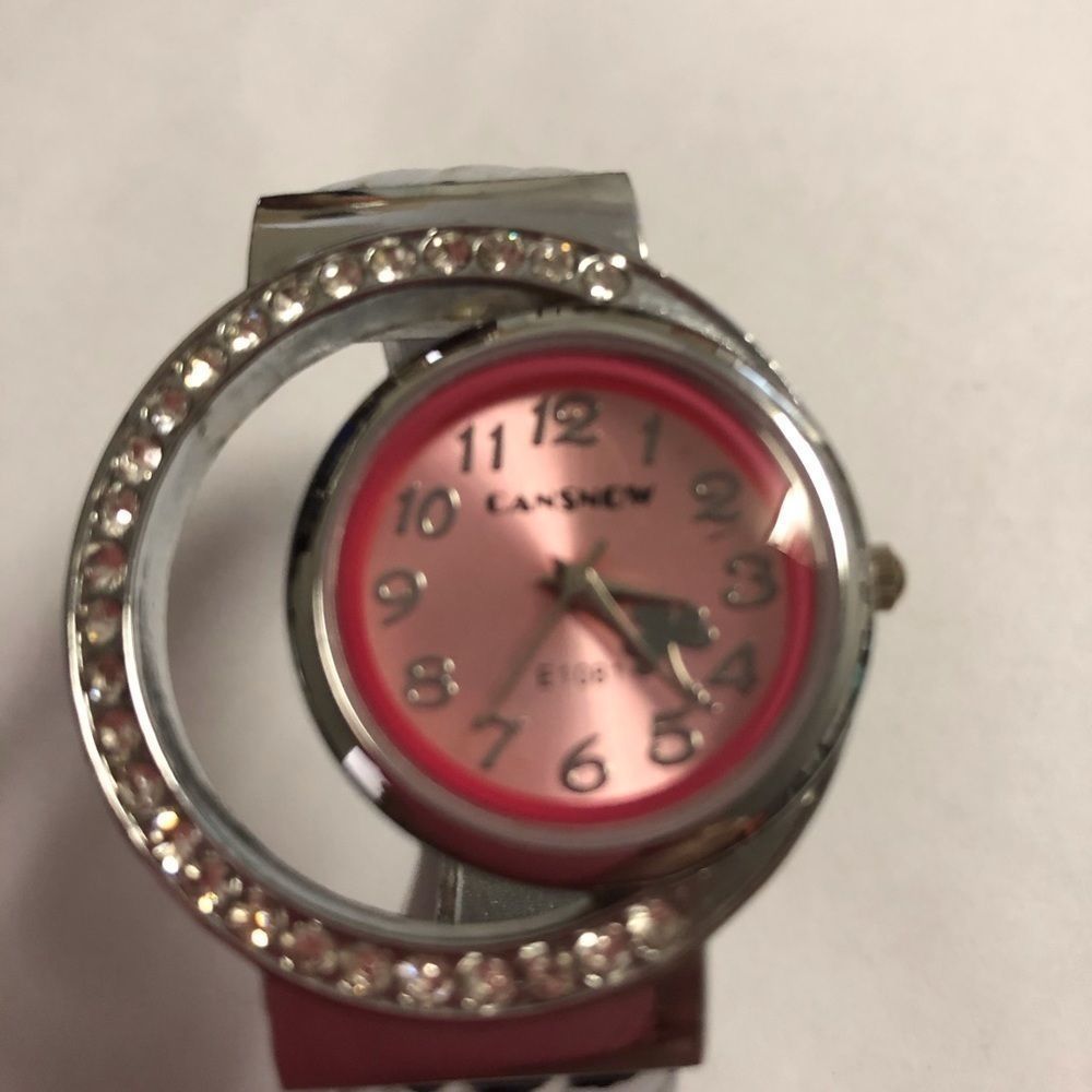 Pink face Cansnow Ladies Watch-EUC - Picture 2 of 4
